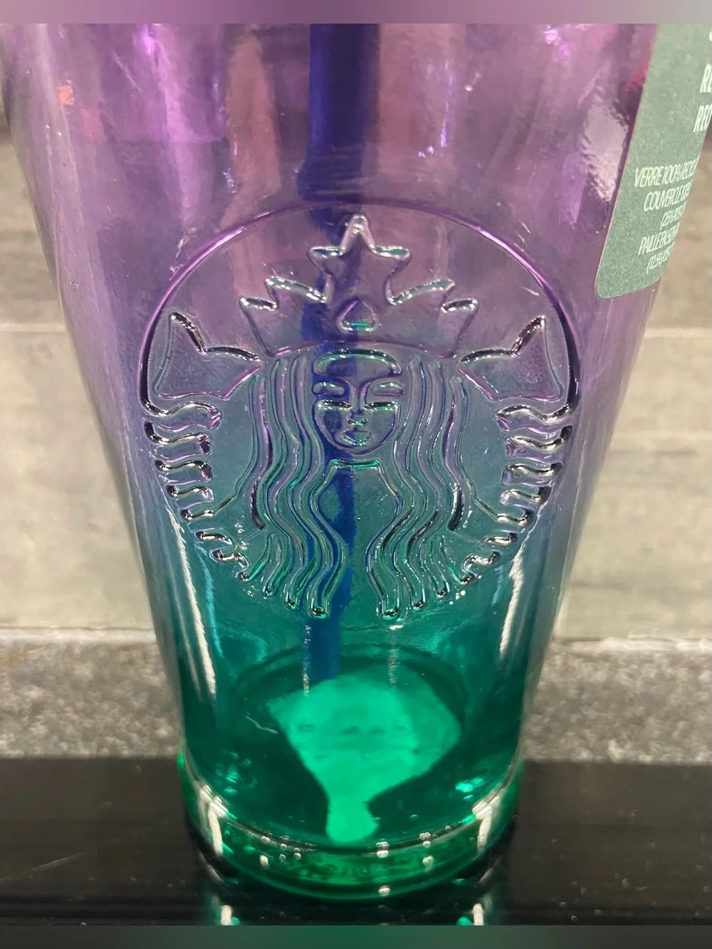 Starbucks 2020 Ombré Glass Tumbler